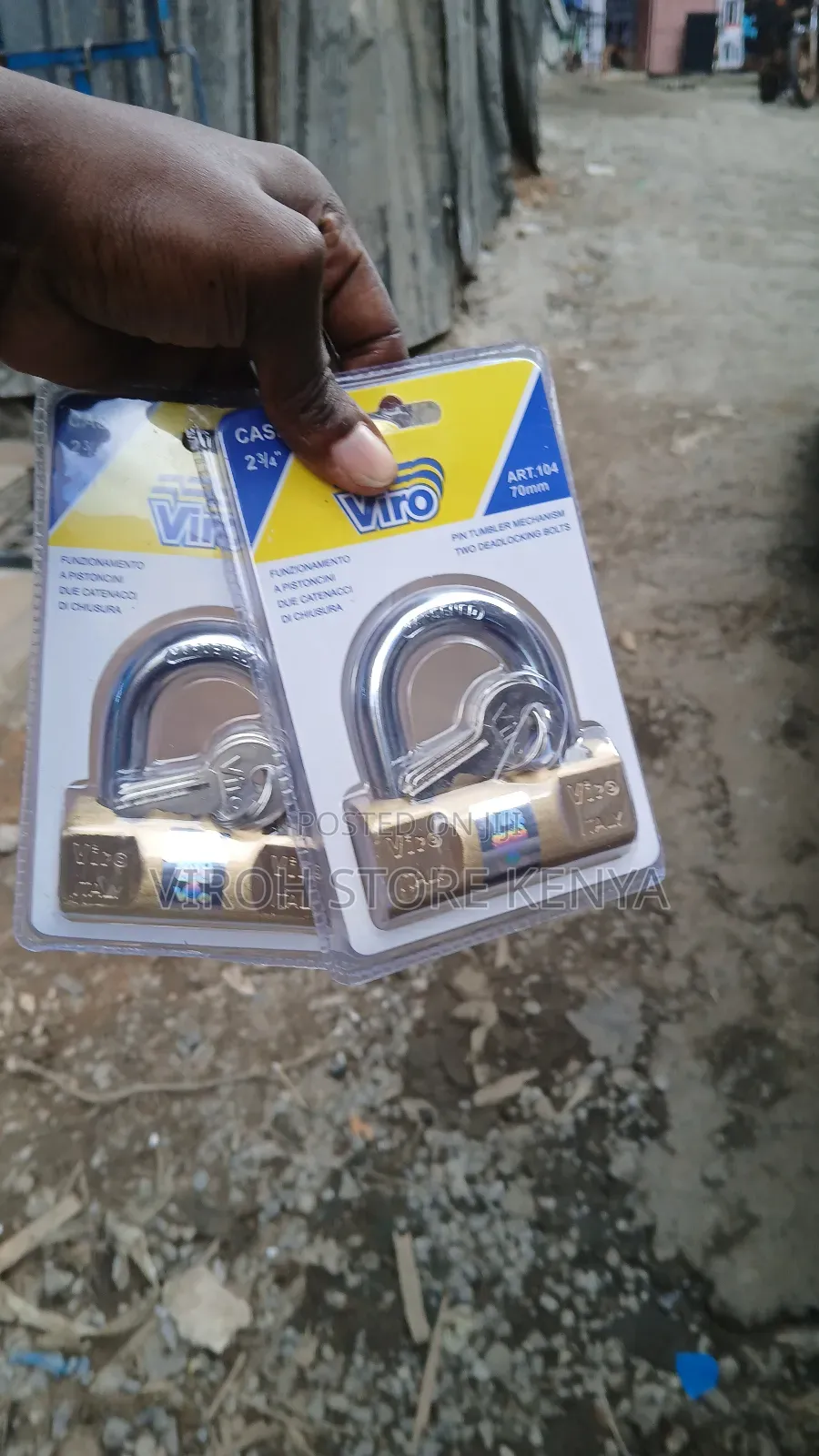 Viro Padlock 70mm 104" Viro Italy
