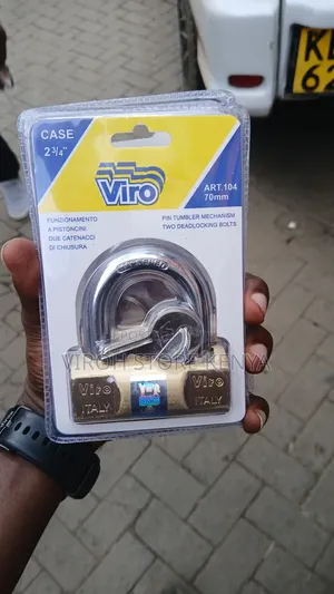 Viro Italy 70mm 104" Padlock Hardened Viro Padlock