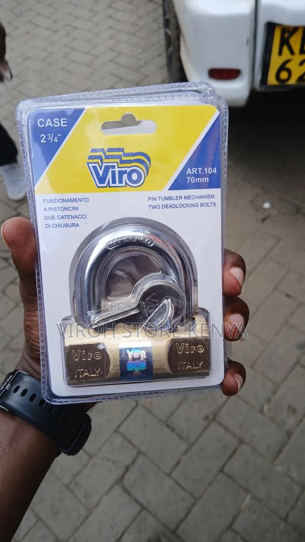 Viro Italy 70mm 104" Padlock Hardened Viro Padlock - thumbnail 2