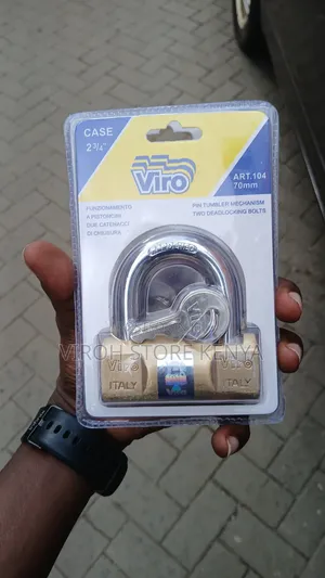 Viro Italy 70mm 104" Padlock Hardened Viro Padlock