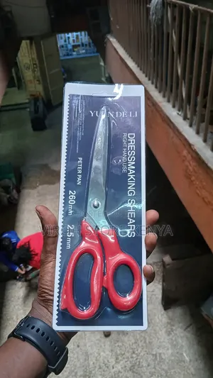 Dressmaking Scissors 260mm Tailoring Scissors- Red