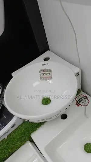 Unique 90 Degrees Corner Basin