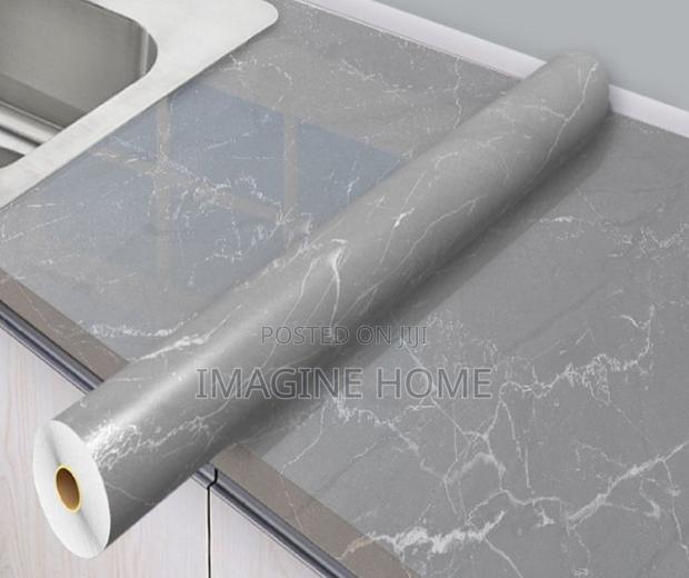Unique Marble Contact Paper Self Adhesive Kitchen Decor