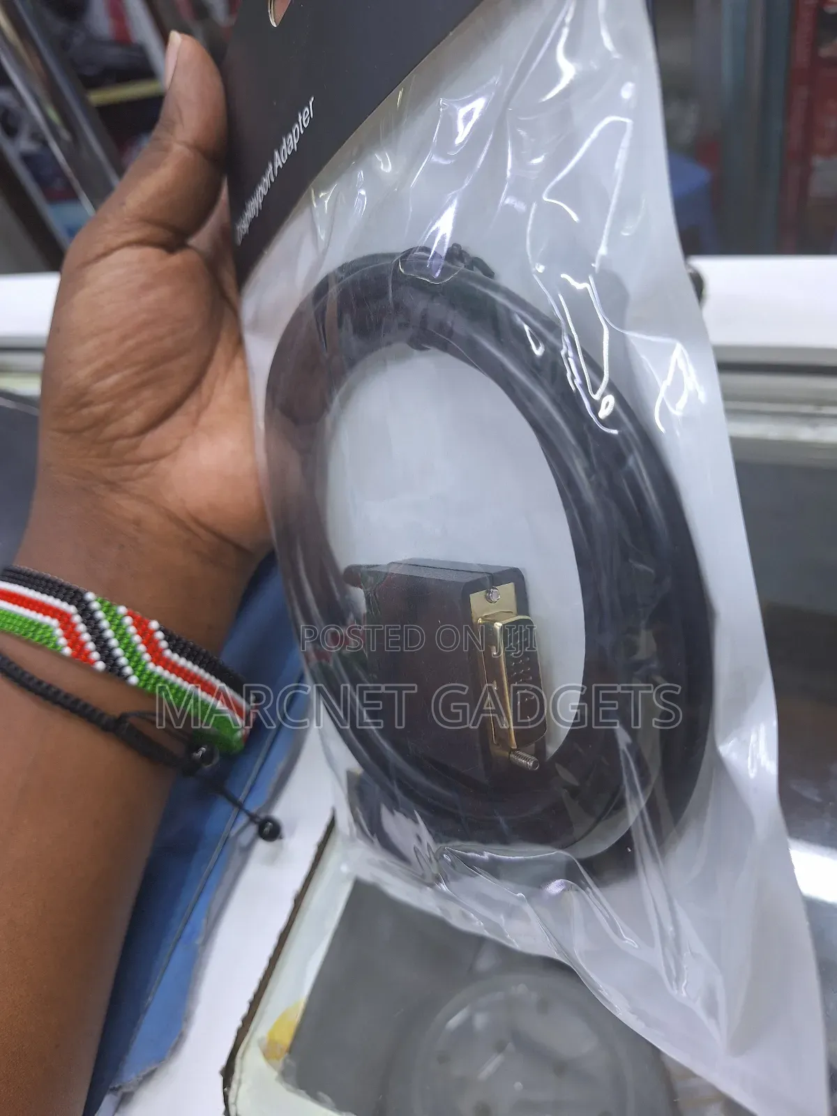 Display Port to Dvi Cable Full HD High Speed