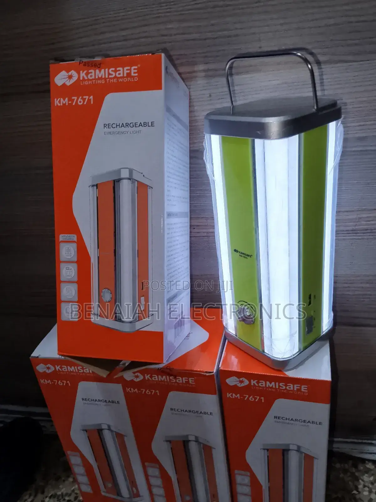 Kamisafe Lamp With AC Charging Wire
