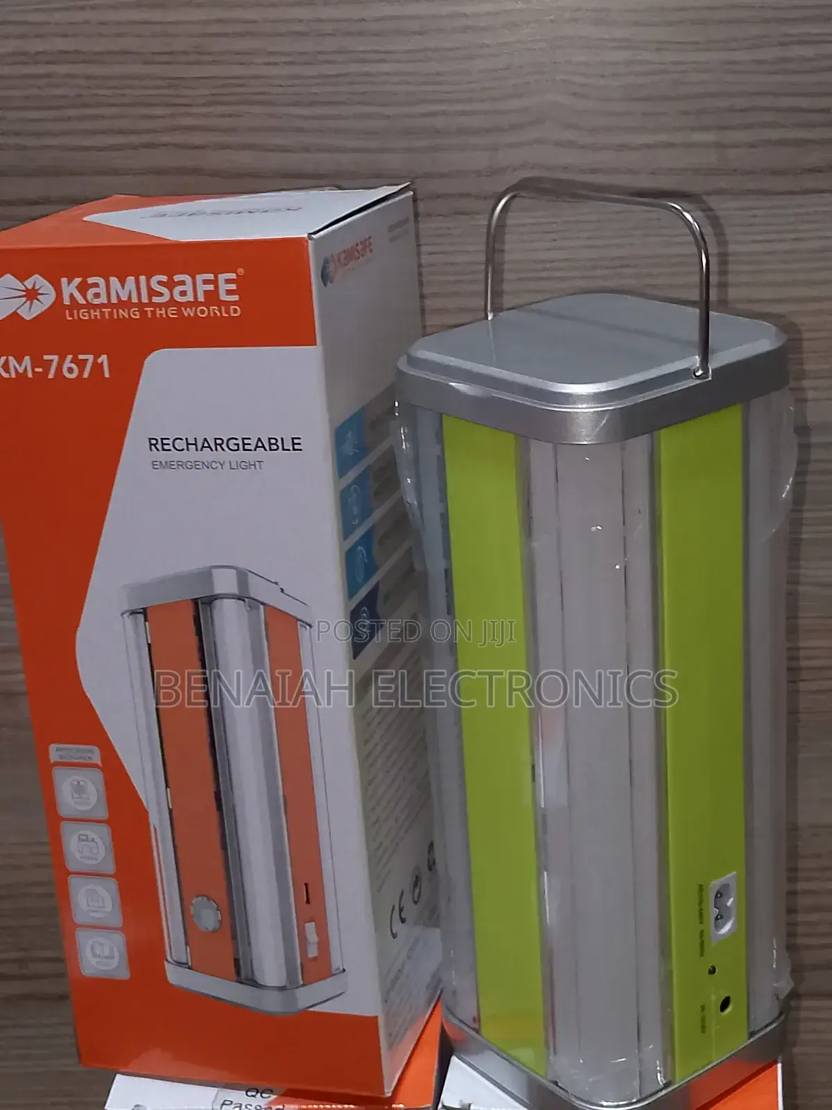 Kamisafe Lamp With AC Charging Wire