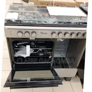 Ramtons RF/496-60*90 4+2 Silver Cookerwithgascompartment