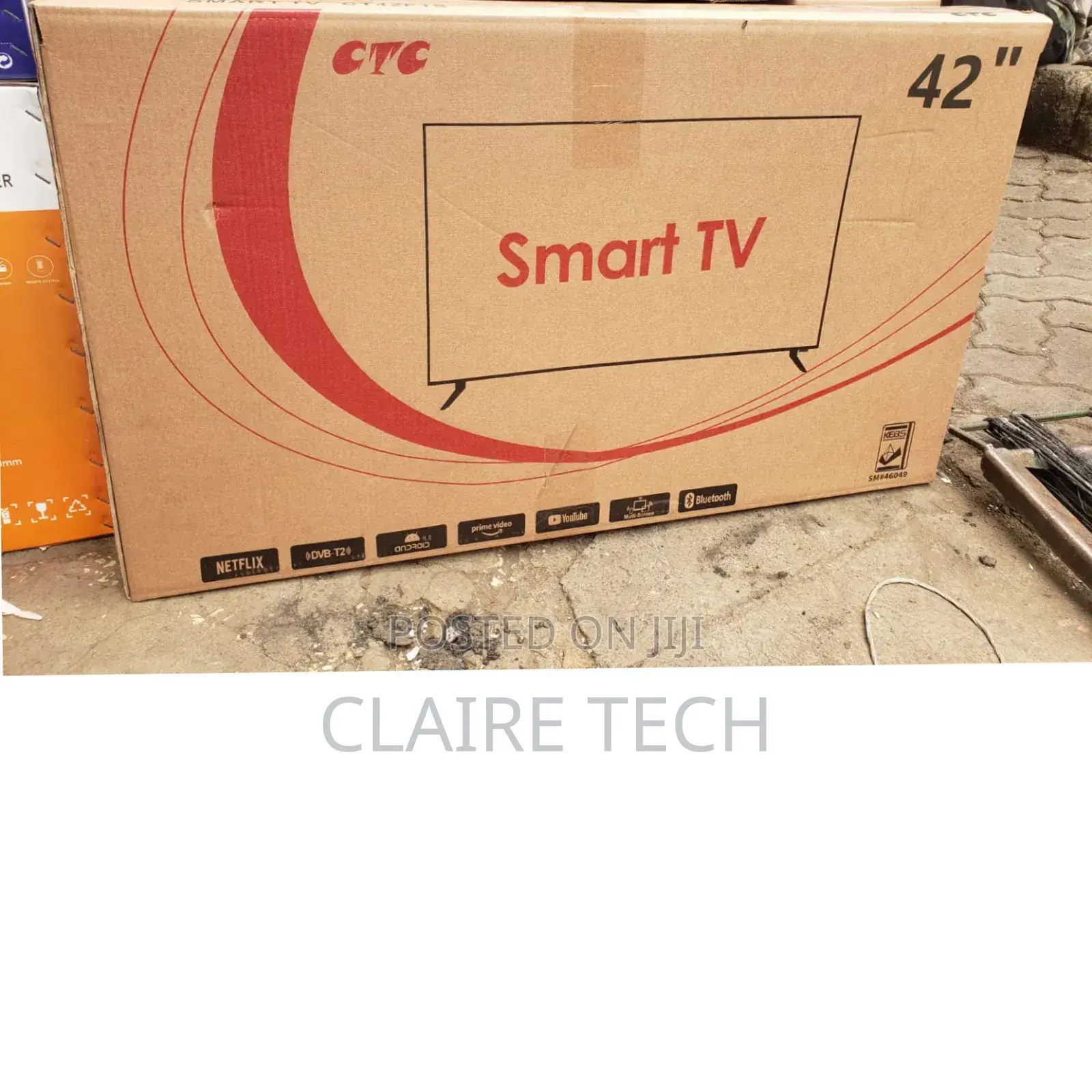 New CTC 43 Inches Smart Android Tv