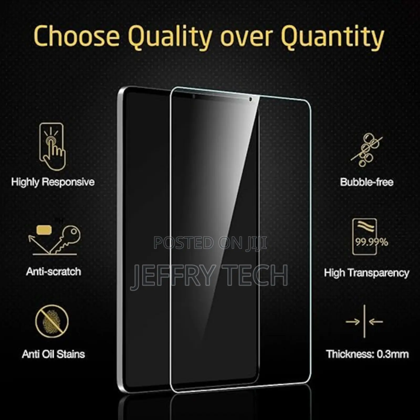 Samsung Galaxy Tab a 10.1 (2016) Sm - T585 Tempered Glass