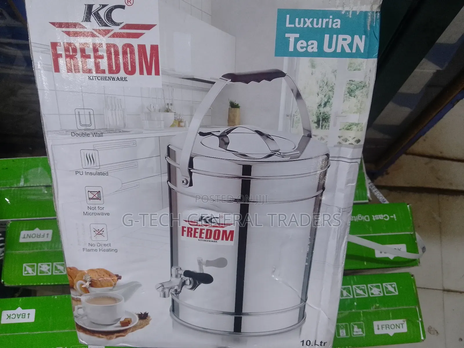 Stainless Steel 10l Teapot/Tea Urn