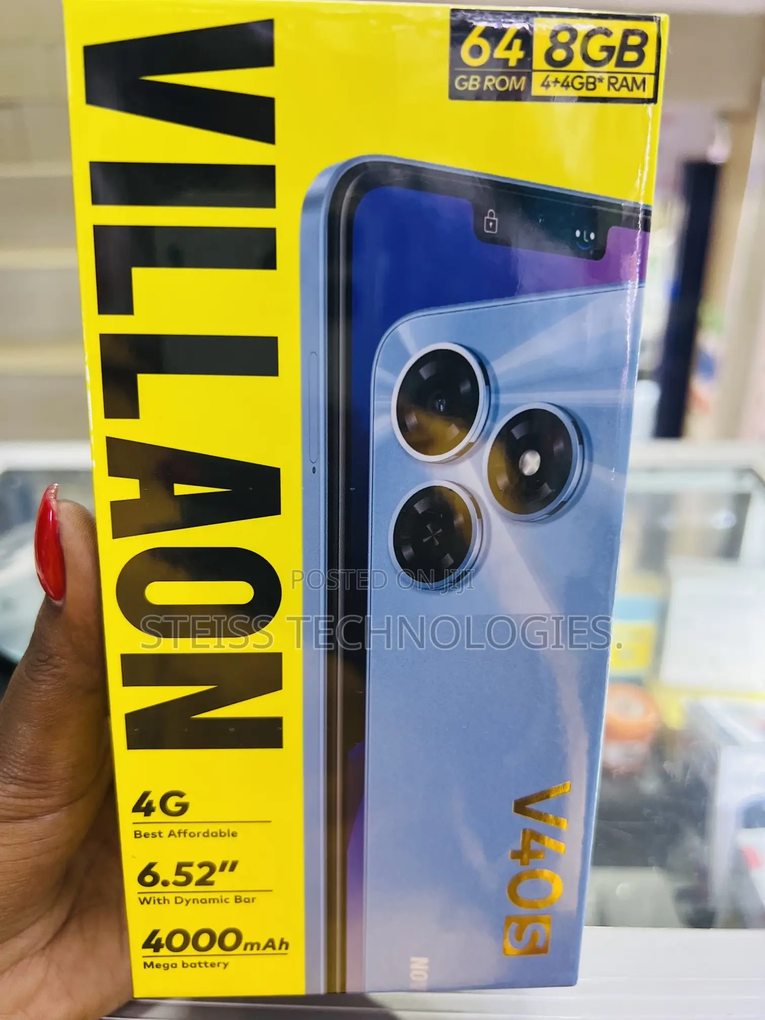 New Villaon V40s 64 GB Blue