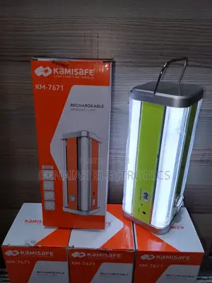 Kamisafe Lamps.4000 Mah Lead Acid Battery, Potary Switch.