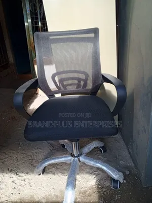 Swivel Black Chair