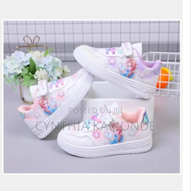 Girl's Elsa Themed Kids Shoes Size 26-37