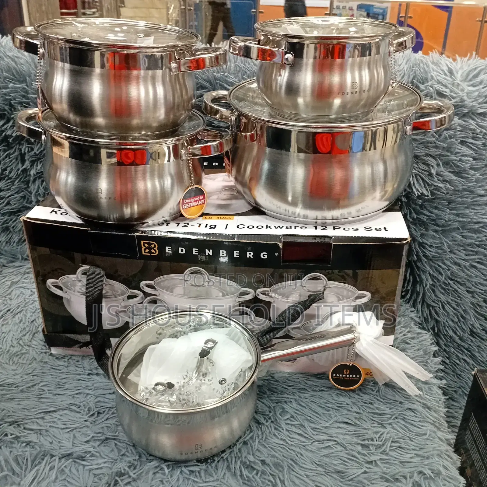 10pcs Edenberg Cookware Eb-3719