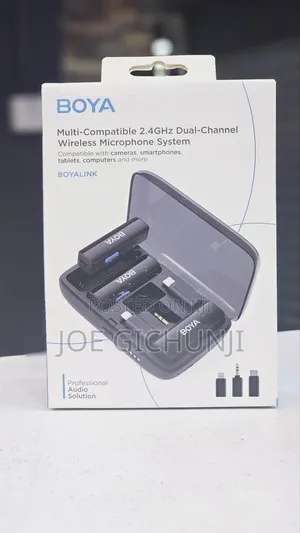 Boyalink
3-in-1 Compact Wireless Microphone
