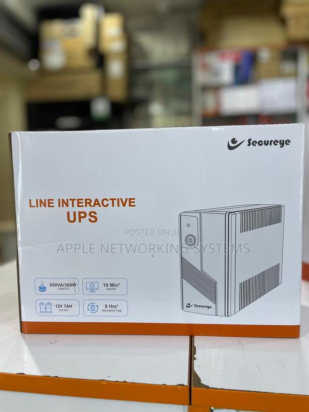 S-U2000uk Secureye Line Interactive UPS 2000va - main view