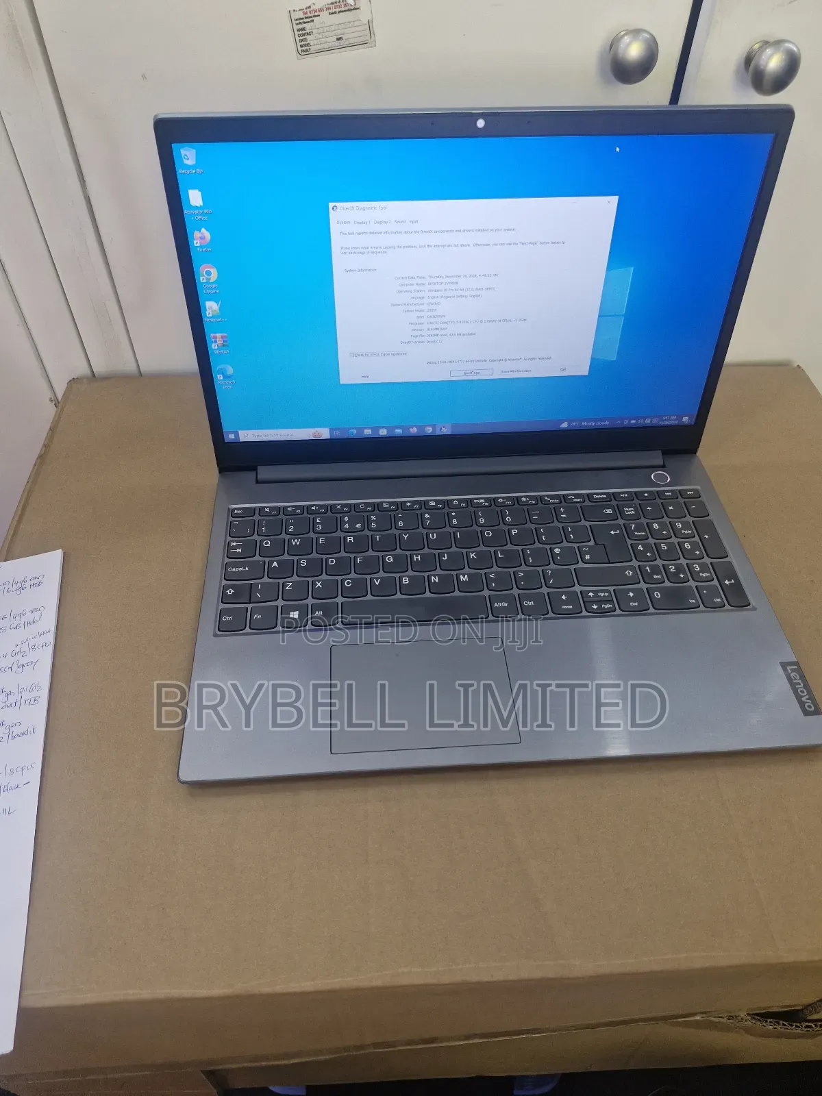 Laptop Lenovo ThinkBook 15 8GB Intel Core I5 SSD 1T