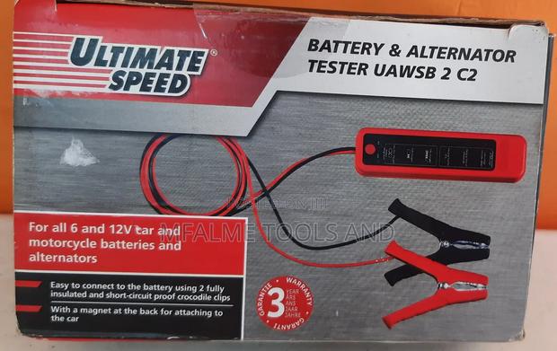 Battery Alternator 6v or 12v Tester New Ex-Uk