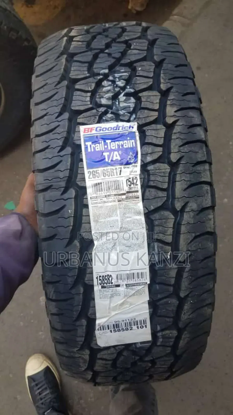 265/65r17 Tyre for Prado and Ford Ranger /Everest