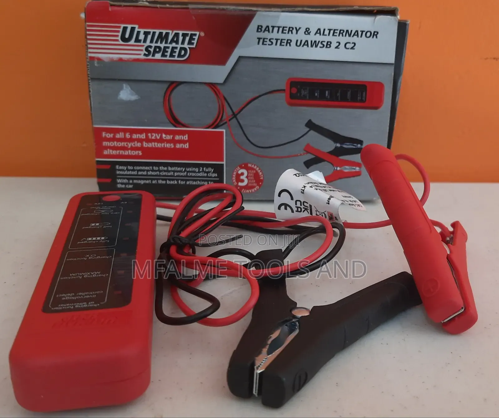Battery Alternator 6v or 12v Tester New Ex-Uk