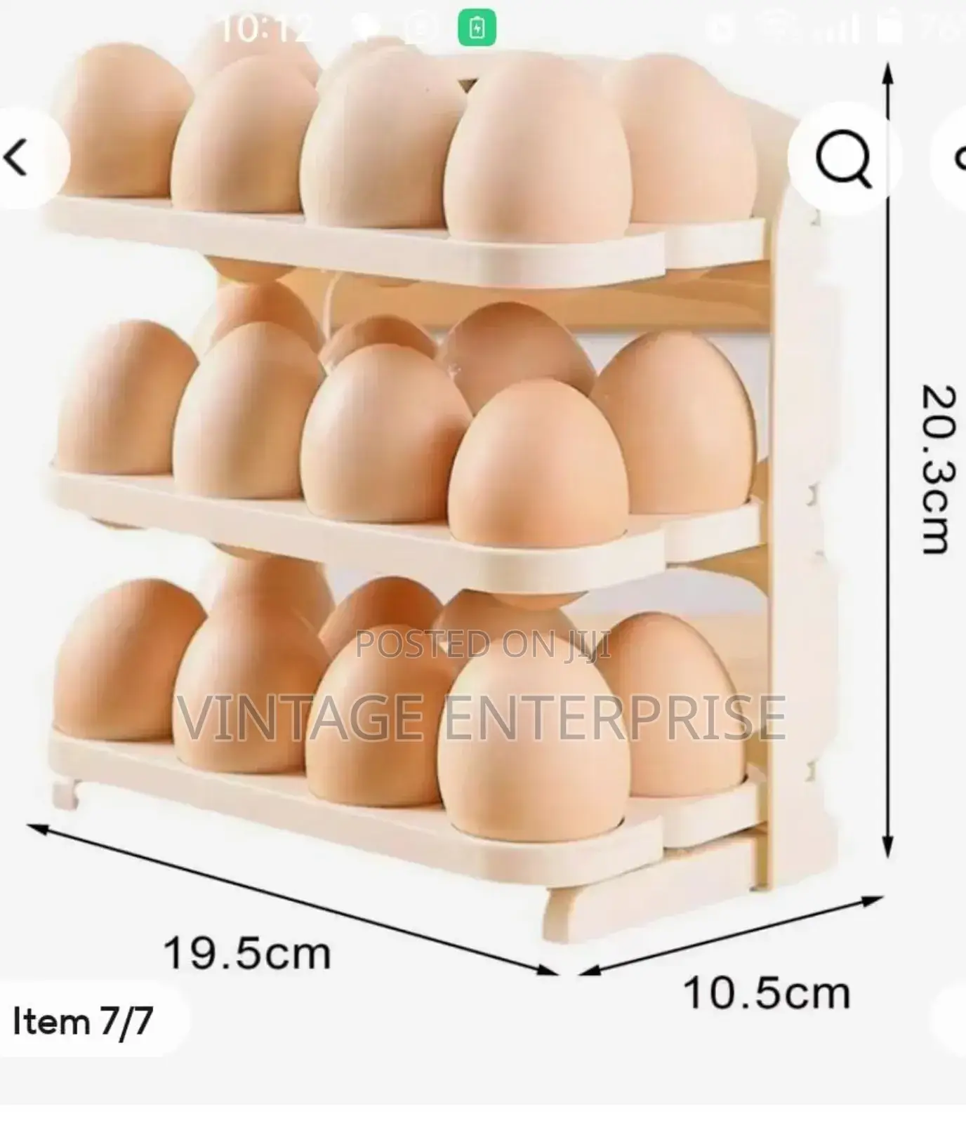 Folding Egg Box 24pc