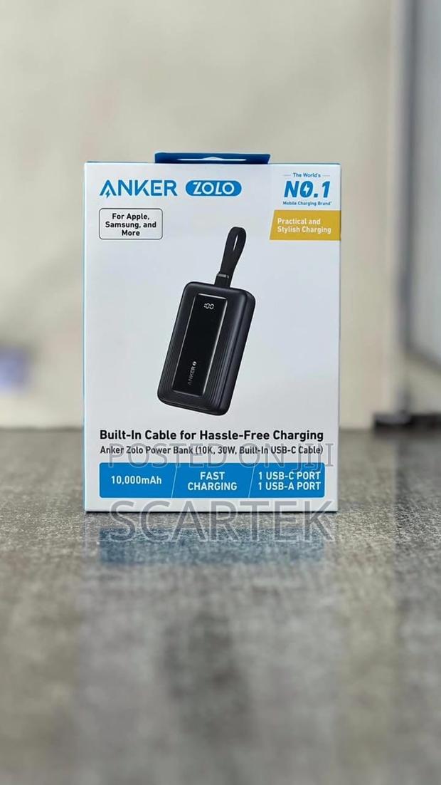 Anker 30w 10000 Mah With Built In Cables - main view