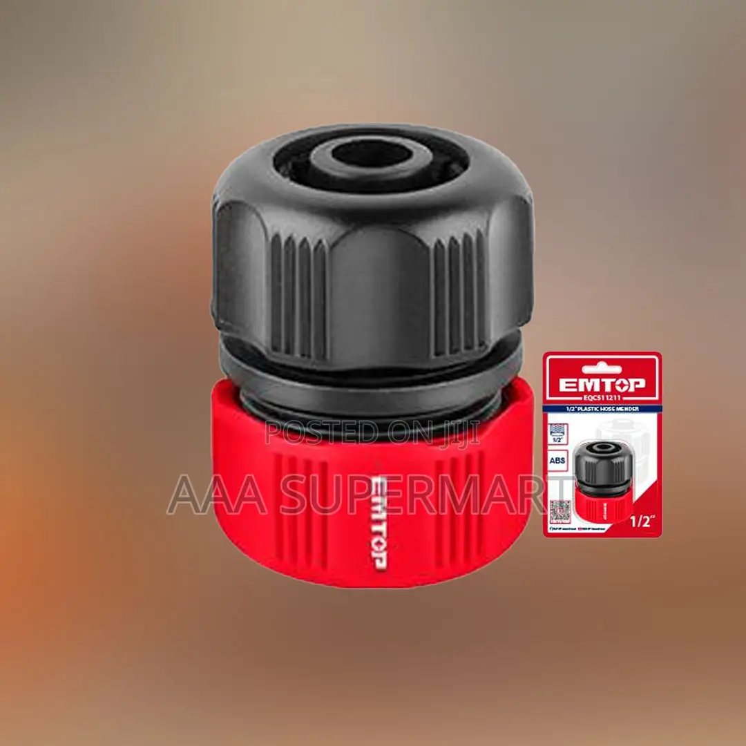 Emtop 1/2" Plastic Hose Mender EQCS11211
