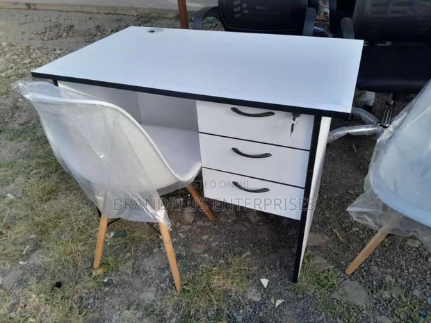 Study Table and Eames Chair Combo - main view