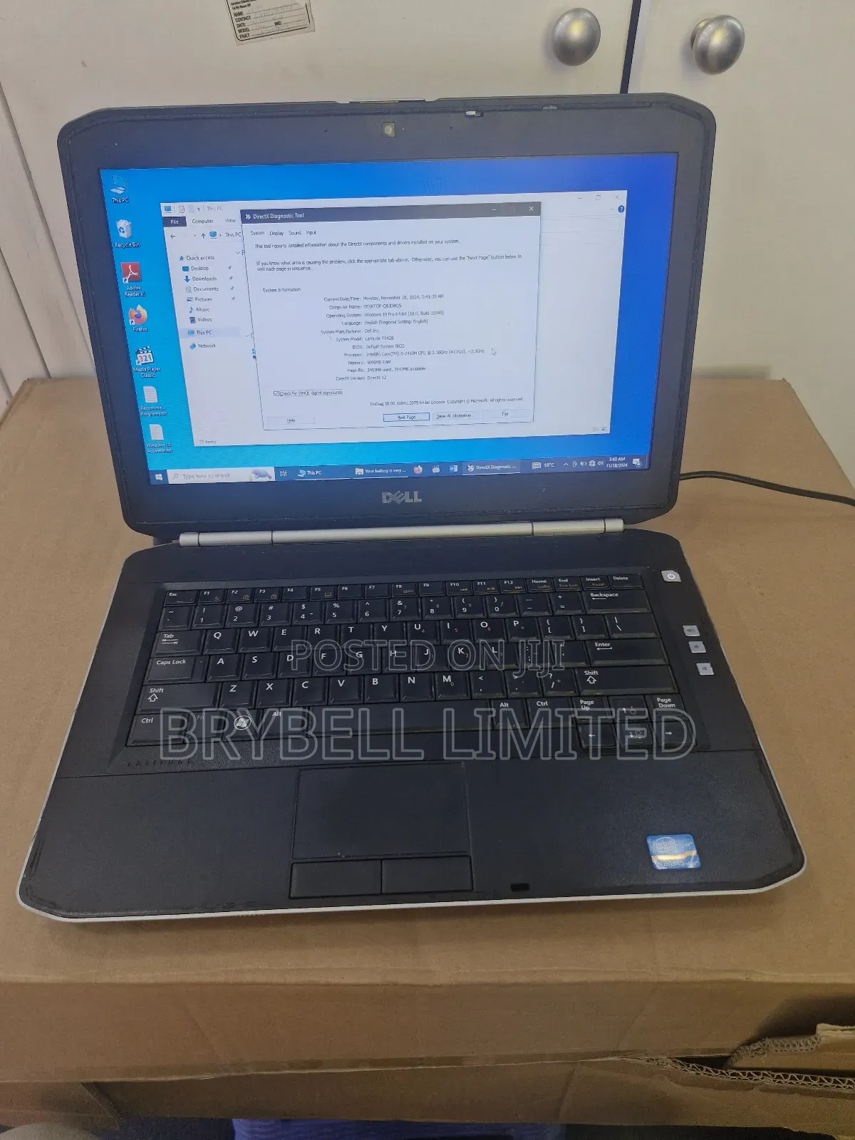 Laptop Dell Latitude E5420 4GB Intel Core I5 HDD 500GB