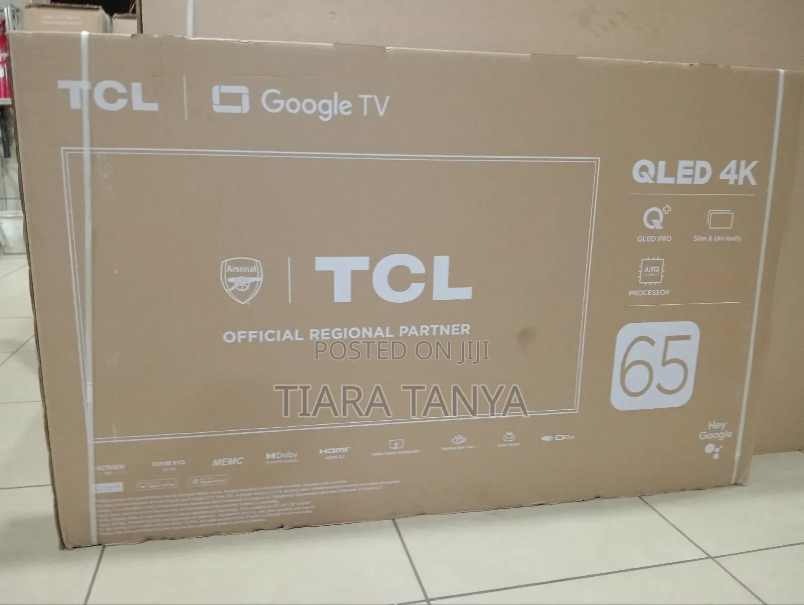 TCL 65" Smart Qled Tv 65c655