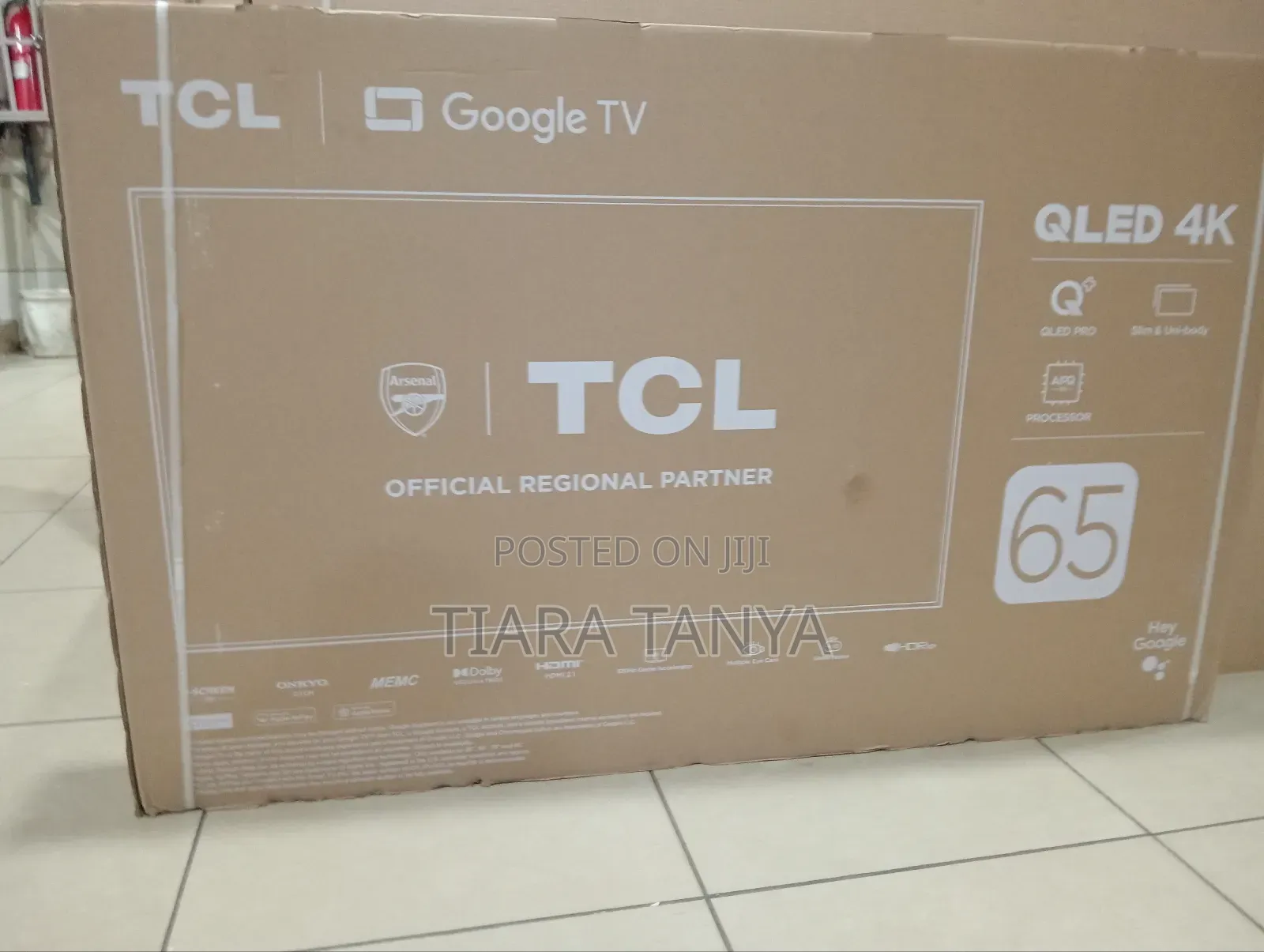 TCL 65" Smart Qled Tv 65c655