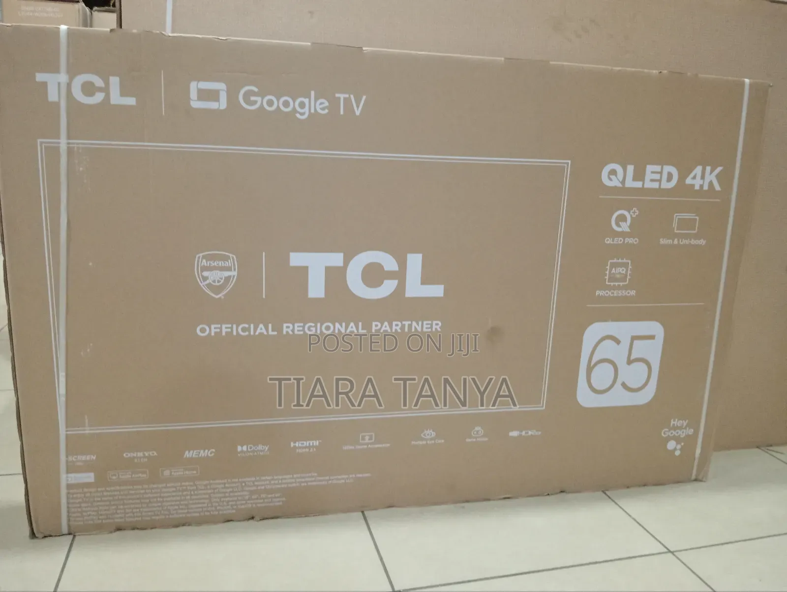 TCL 65" Smart Qled Tv 65c655