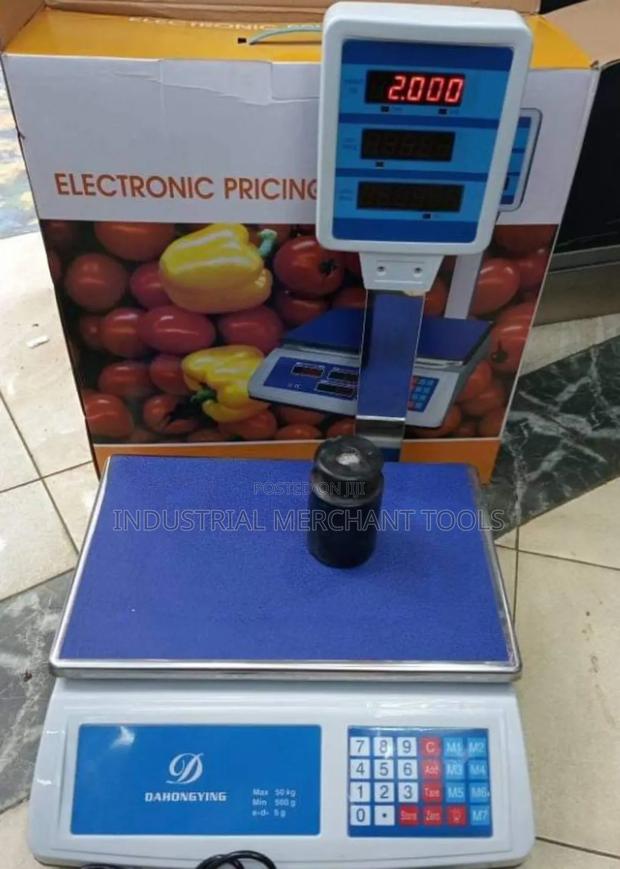 Acs-50 Computing Scale - main view