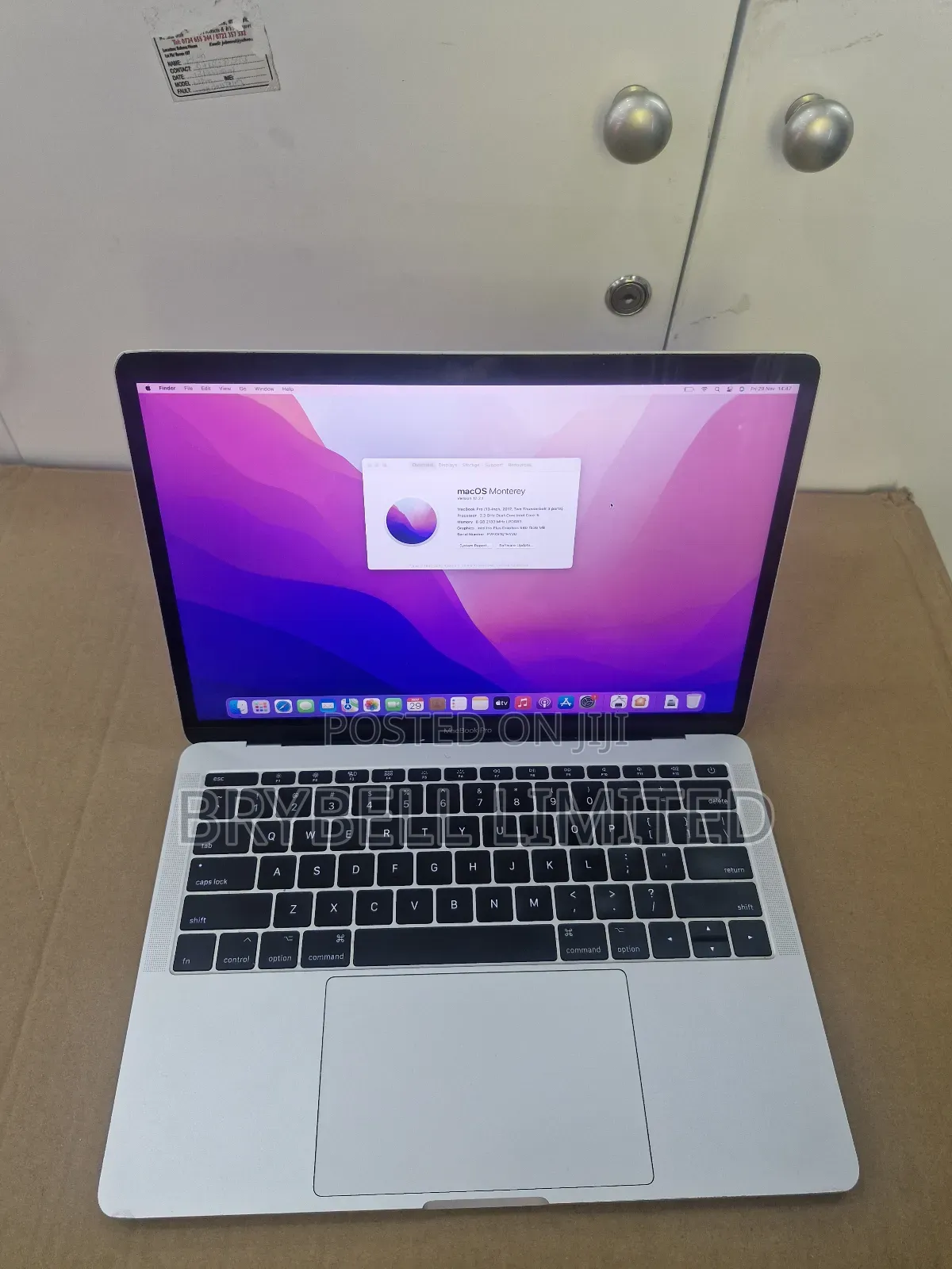 Laptop Apple MacBook Pro 2017 8GB Intel Core I5 SSD 256GB