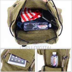 75ltrs Men Military Bag Tactical Backpack Canvas Army Bag