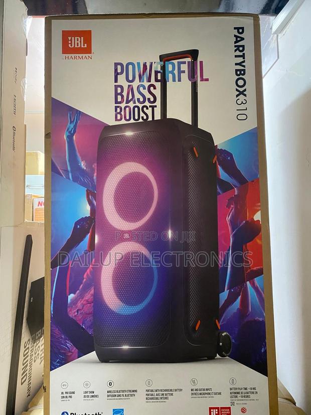 JBL Partybox 310 Portable Party Speaker – Wireless