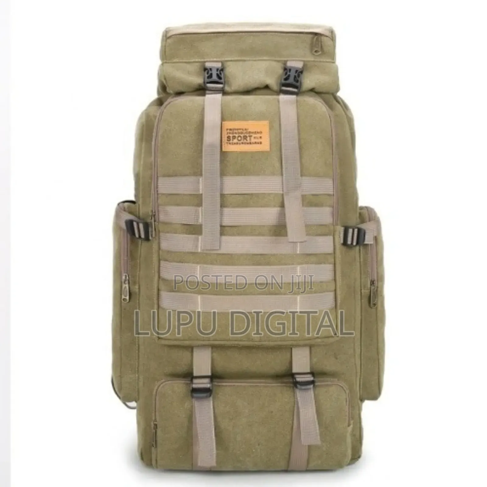 70L Military Backpack Tactical Canvas Military Bag