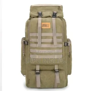 70L Military Backpack Tactical Canvas Military Bag