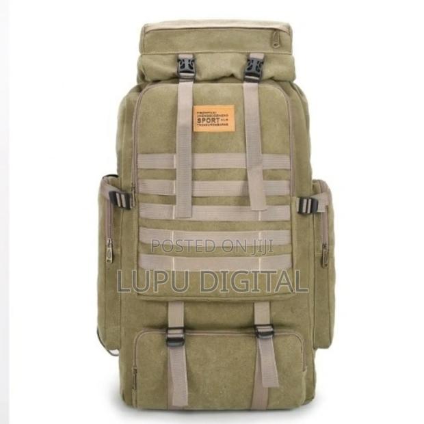 70L Military Backpack Tactical Canvas Military Bag