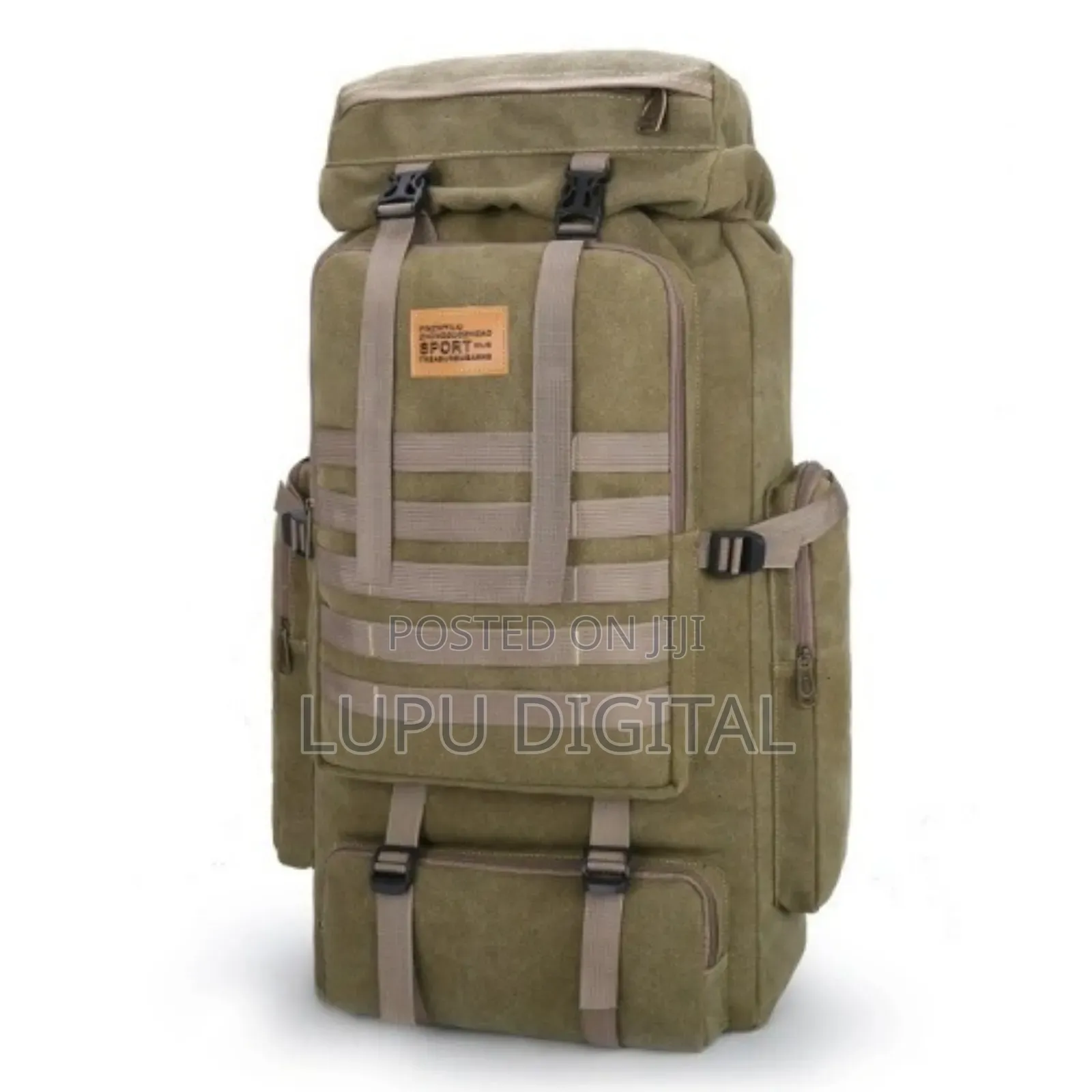 70L Military Backpack Tactical Canvas Military Bag