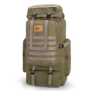70L Military Backpack Tactical Canvas Military Bag