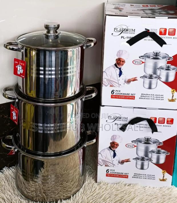 *Platinum 6pc Cookware* - main view