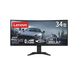 Lenovo G34w-30 34" Uwqhd Curved Gaming Monitor