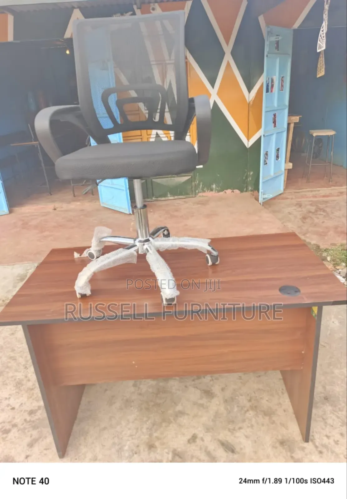 Mesh Study Chair and Desk