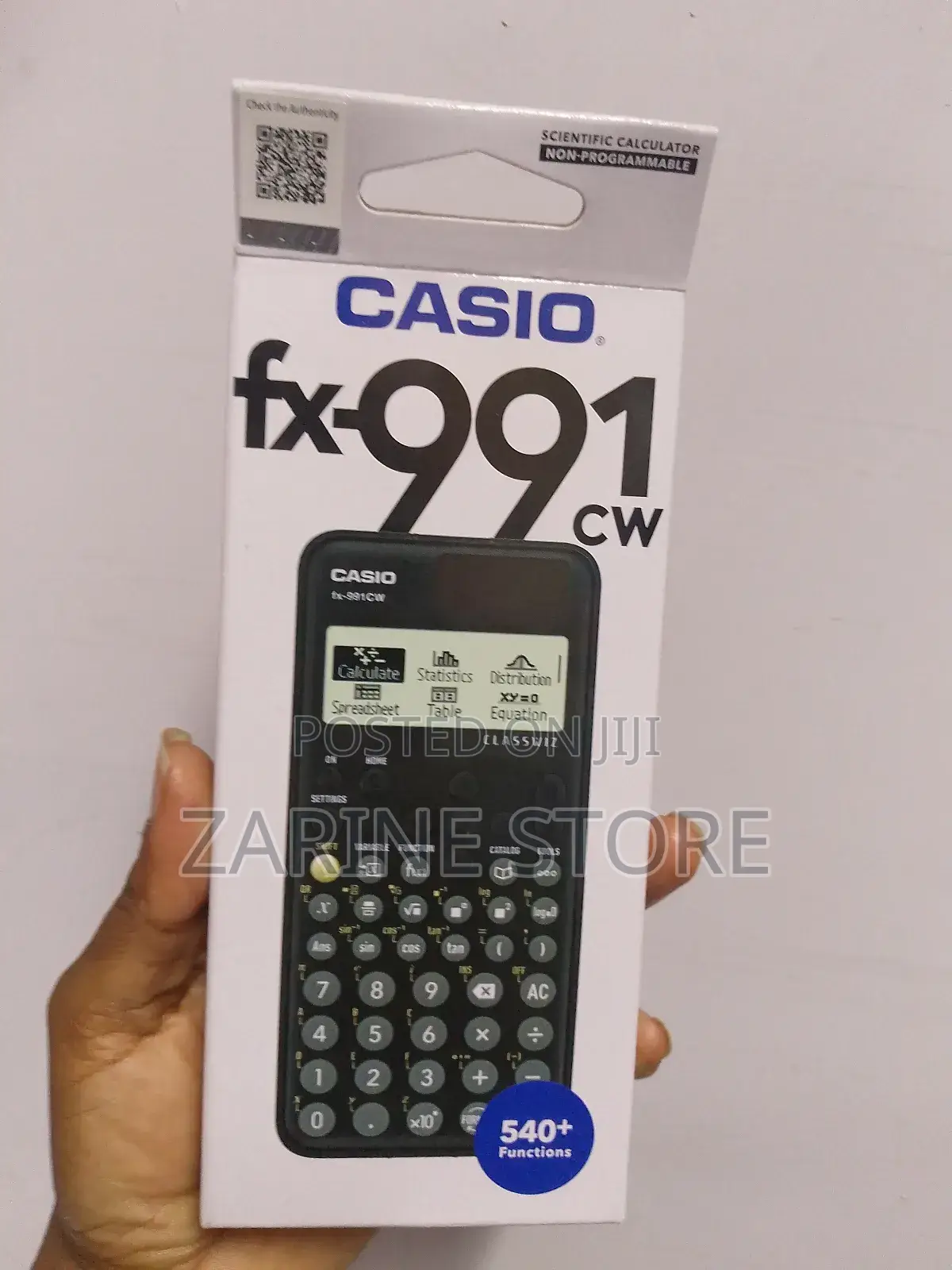 Casio Scientific Calculator Fx 991cw With 540+ Functions