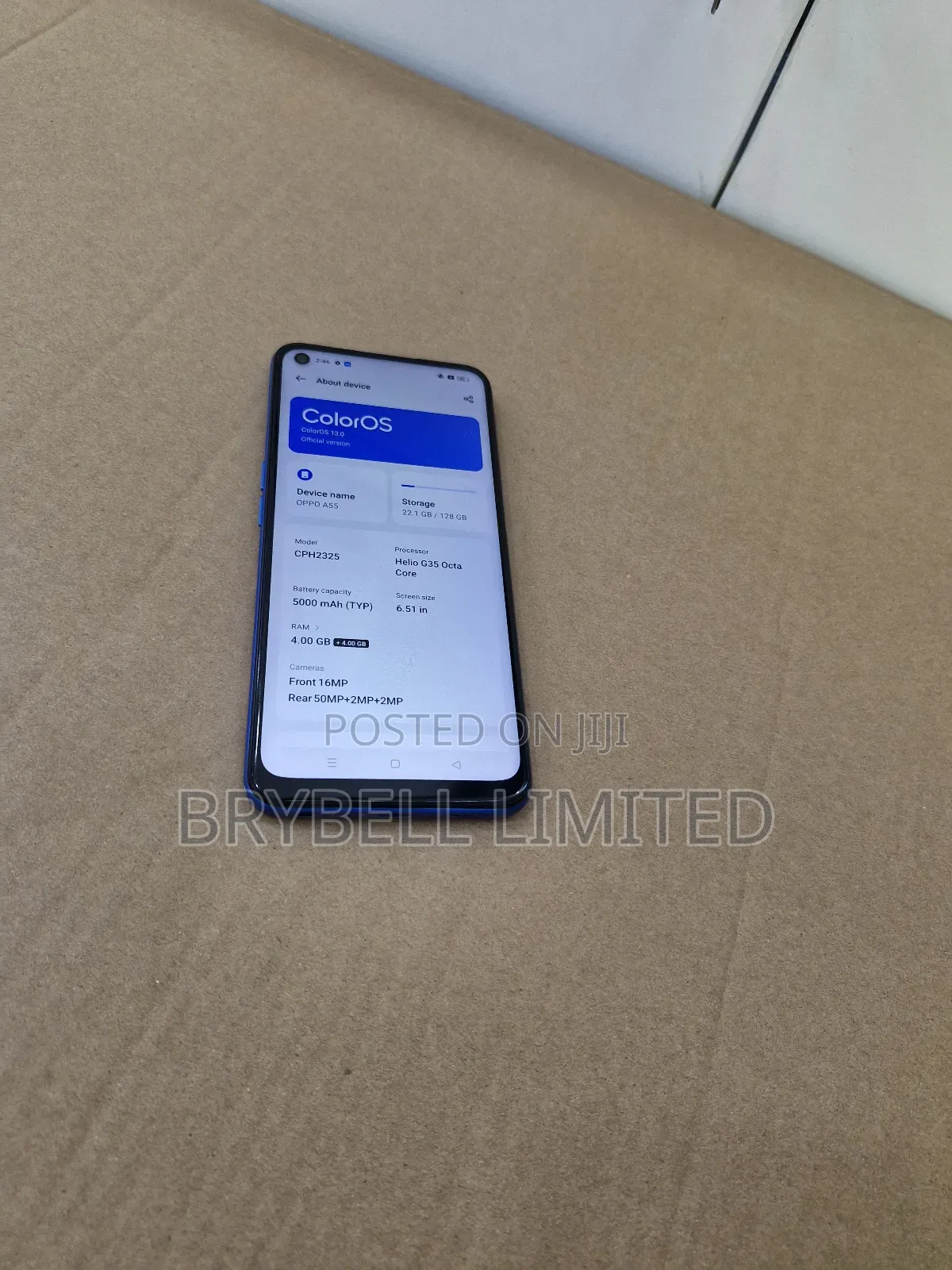 Oppo A55 128 GB Blue