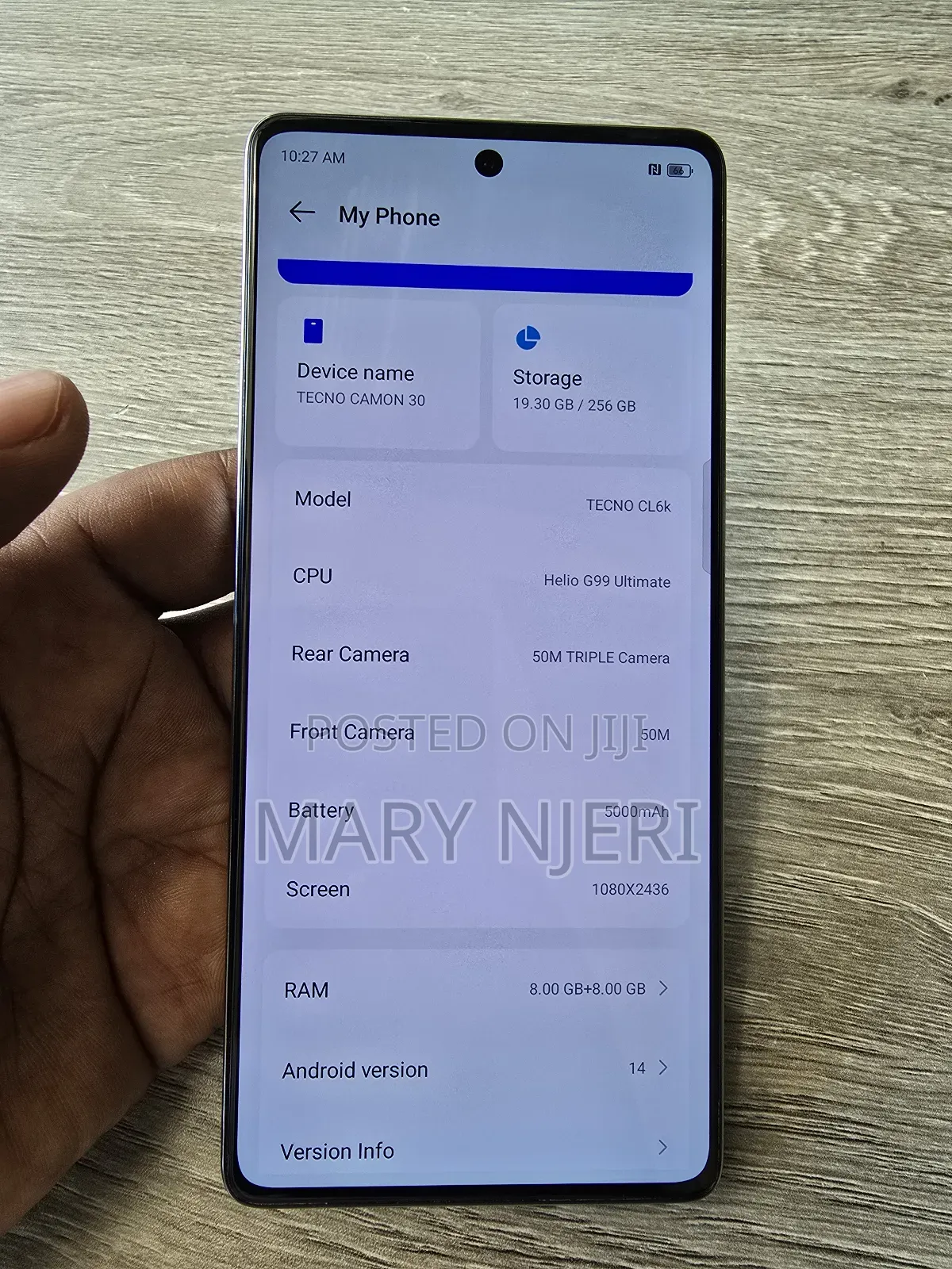 Tecno Camon 30 256 GB White