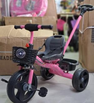 Tricycle With Push Handle - thumbnail 2