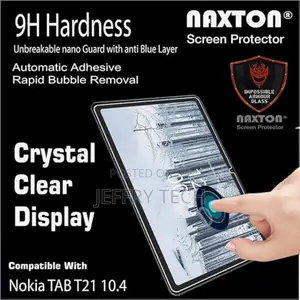 Tempered Glass Screen Guard for Nokia T21 Tablet 10.4 Inch